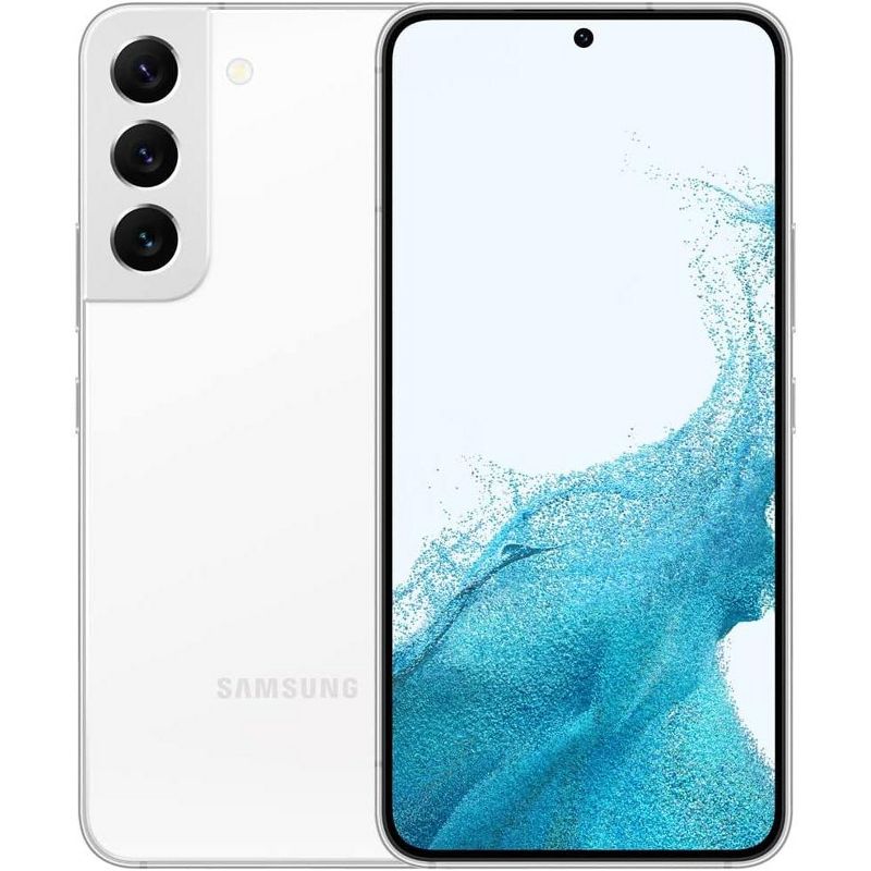 Samsung Galaxy 22+ 5G 128GB Cell Phone 8GB 6.6" Infinity-O FHD+ Dynamic AMOLED 2X 10MP Camera Fully Unlocked SM-S906 Manufacturer Refurbished, 1 of 5