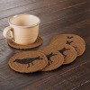 Heritage Farms Crow Jute Coaster Set of 6 - 4 of 4