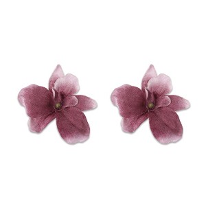 Unique Bargains Women's Elegant Flower Hair Clip 2 Pcs - 1 of 4