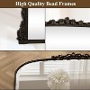 32"x24" Wall Mirror, Arched Beaded Mirror with Metal Frame, Decorative Bathroom Vanity Mirror for Entryway, Bedroom, or Living Room - 3 of 4