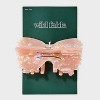 Bow Tie Pasta Claw Hair Clip - Wild Fable™ Beige: Plastic & Steel Hair Accessory for All Hair Types, 18+ - 2 of 3