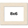 PosterPalooza | 8x6 Wide Barnwood Picture Frame, UV Acrylic, 6 Finishes - Grey, Brown, White, and Black - 2 of 4