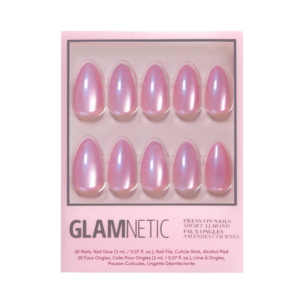 Photos - Manicure & Pedicure Tools Glamnetic Press-On Nails - Seaspell - 30ct - Ulta Beauty: Almond Shape, Gloss Finish, Solid Style