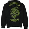 Elevenparis Mens Laspen Hoodie Sweatshirt, Black, XX-Large - 2 of 3