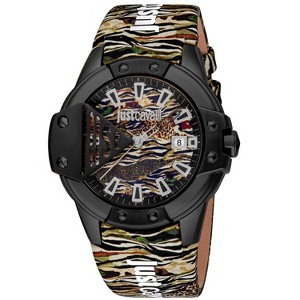 Just Cavalli Women's Scudo Black Dial Watch - JC1G260L0065 - 1 of 1