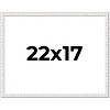 PosterPalooza | Textured White Picture Frame - UV Acrylic, Backing Board, Hanging Hardware Included - 2 of 4