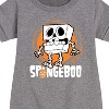 Girls' - SpongeBob SquarePants - Spongeboo Graphic Short Sleeve Fleece Dress - 2 of 4