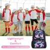 Generic Youth Baseball Bag, Softball Bag for Girls & Boys, Kids Tball Backpack with Shoes Compartment - 2 of 4