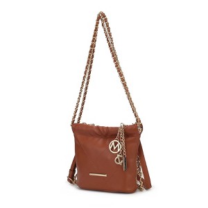 MKF Collection Loriana Quilted Shoulder Bag Stylish Vegan Leather with Spacious Design by Mia K - 1 of 4
