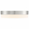 Access Lighting Roma 1 - Light Flush Mount in  Brushed Steel - 3 of 4