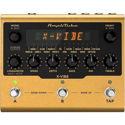 IK Multimedia AmpliTube X-VIBE Modulation Effects Pedal Gold