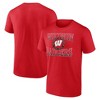 NCAA Wisconsin Badgers Men's Bi-Blend T-Shirt - 3 of 3