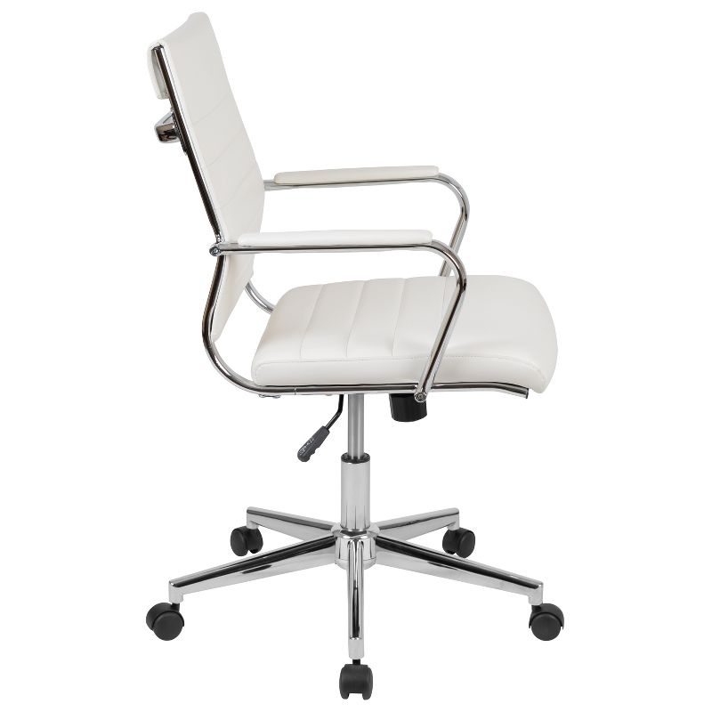 Merrick Lane High Back Home Office Chair With Pneumatic Seat Height Adjustment And 360° Swivel, 6 of 21