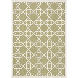 Courtyard CY6032 UV & Stain Resistant Non-Shedding Power Loomed Indoor/Outdoor Rugs - Safavieh - 1 of 3