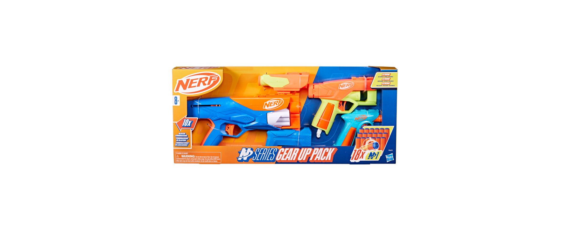 Nerf N Series Gear Up Pack Dart Blaster Set