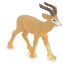 Collectible Wildlife Gifts | Gazelle, Antelope, Gazella, Hand Painted, Educational, Rubber Animal, Realistic Figure,  Model, Gift,    2"   SF24 B45 - 1 of 4