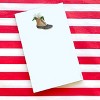 Rain Boots 5" x 8" Notepad by Ramus & Co (50 Heavyweight Tear-Off Sheets) - 2 of 3