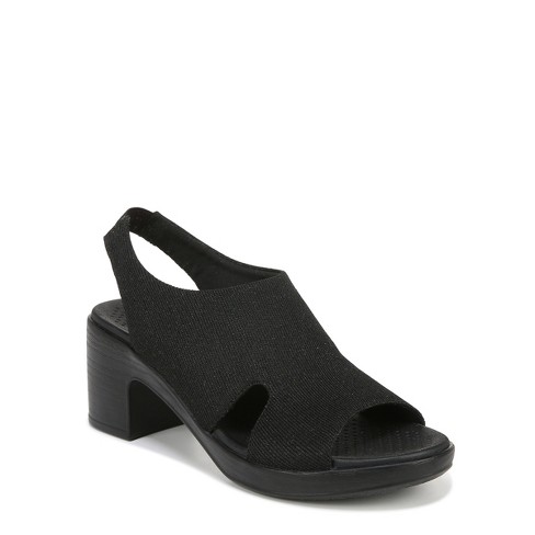 Sandalo con zeppa 30 in corda nero | Barca Stores