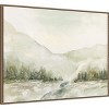 Amanti Art Winter Landscape 6 by Annie Quigley Canvas Art Framed - 2 of 4
