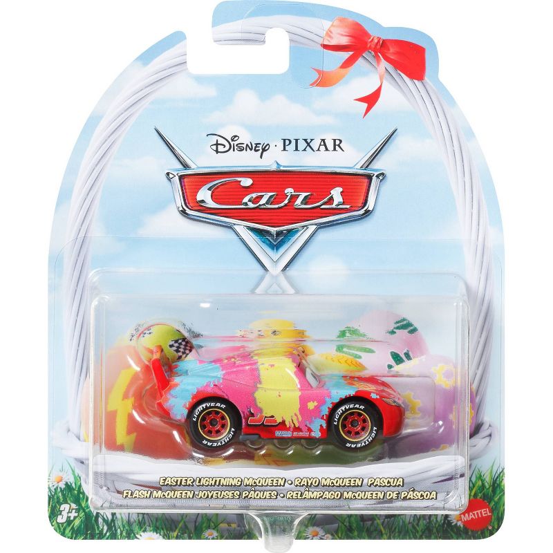 Disney Pixar Cars Easter Lightning McQueen Diecast Vehicle - 1:55 Scale, 4 of 5