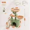 Heybly Cactus Cat Tree for Indoor Cats, 32'' Small Cat Tower Cat Condo with Sisal Scratching Ramp - 4 of 4