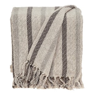 Parkland Collection,Robby Transitional Beige 52" X 67" Woven Handloom Throw - 1 of 4