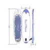 VisioGear 11' Stand Up Paddle Board with Accessories, Purple, 132"*33"*6" - 3 of 4