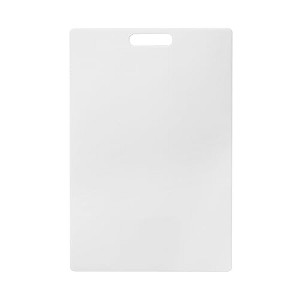 Farberware Extra-Large Plastic Cutting Board, Dishwasher- Safe Poly Chopping Board for Kitchen Meal Prep with Easy Grip Handle, 12-inch by 18-inch. - 1 of 4