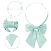 INSPIRE CHIC Women's Metallic Shiny Pre-tied Adjustable Strap Bow Ties - 3 of 4