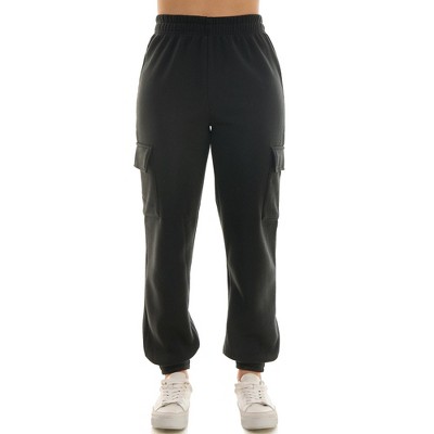 Derek Heart High Rise Fleece Jogger Pants