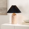 Fabi Table Lamp - 19 Inch Height - TBL4575 - Black/Natural - Safavieh - 3 of 4