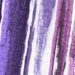 midnight violet watercolor stripe