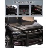 coucheta Kids Ride On Cars, Licensed RAM 12V Electric Ride On Truck Car, Electric Pickup Car for Toddlers, Spring Suspension, LED Lights, Music - 4 of 4