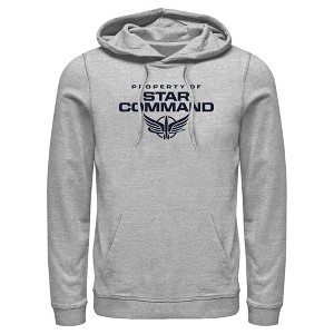 Men's Lightyear Property of Star Command Pull Over Hoodie - 1 of 4