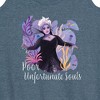 Women's - Disney - Poor Unfortunate Soul Graphic Racerback Tank - 2 of 4