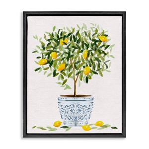 Stupell Industries Lemon Tree Detailed Planter, 17" x 21" - 1 of 4