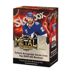 2021-22 Upper Deck Skybox Metal Universe NHL Trading Card Blaster Box - 1 of 3