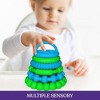 Sperric Silicone Stacking Toy – Premium Stacking Teethers - Interactive and Fun Baby Stacking Toys - Teeth Soothing for 6-12 Month - image 2 of 4