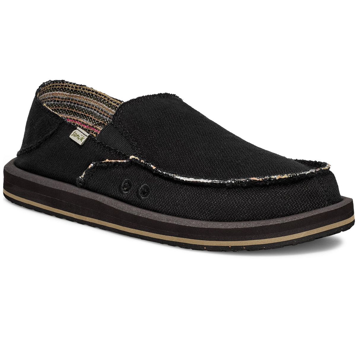 Sanuk Men's Donny Hemp 2 Tone Slip-On Loafers