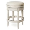 Maven Lane Pullman Backless Swivel Fabric Counter Height Bar Stool - 2 of 4
