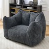 CAVINAS Bean Bag Chair, Comfortable Square Lazy Sofa with Convenient Handle Design and Armrests, Indoor & Outdoor - 3 of 4