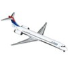 McDonnell Douglas MD-90 Commercial Aircraft "Delta Air Lines" White with Blue and Red Tail 1/400 Diecast Model by GeminiJets - 2 of 3