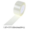 Unique Bargains Ribbons for Crafts Wide Satin Grosgrain for Wreaths & Crafts 866.14"x1.57" 1 Pc - 3 of 4