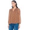 WEST K Women's Nova Chiffon Ruffle Long Sleeve Blouse - image 2 of 4