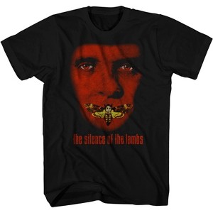 Mens Silence of the Lambs Shirt - Dr. Hannibal Lecter Logo Shirt - Silence of the Lambs Graphic Shirt - 1 of 1