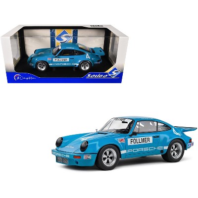 Porsche 911 RS 3.0 #4 George Follmer "IROC Riverside" (1974) "Competition" Series 1/18 Diecast Model Car by Solido