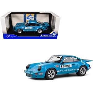 Porsche 911 RS 3.0 #4 George Follmer "IROC Riverside" (1974) "Competition" Series 1/18 Diecast Model Car by Solido - 1 of 4