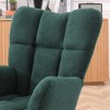 Teddy Upholstered Rocking Chair with High Backrest - 4 of 4