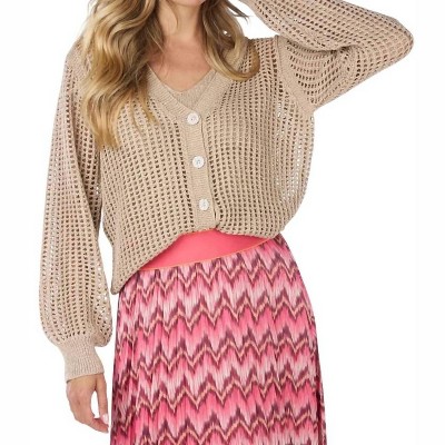 Women's Open Knit Cardigan - ESQUALO