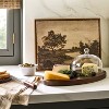 Wood Cheese Board with Cloche - Hearth & Hand™ with Magnolia - 2 of 3